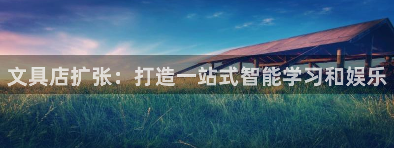 李天顺说娱乐：文具店扩张：打造一站式智能