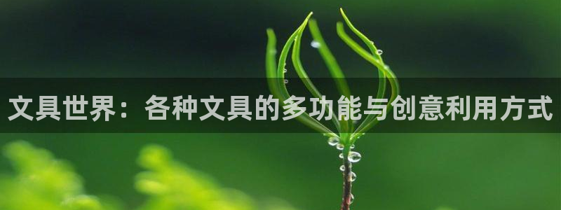 天顺娱乐11h333OO判官：文具世界：