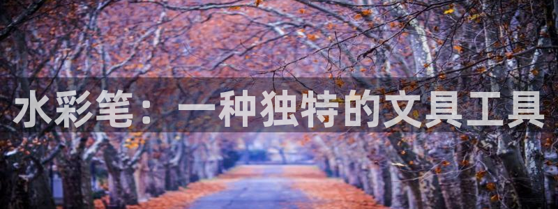 天顺娱乐角3300：水彩笔：一种独特的文